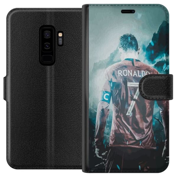 Kompatibelt Plånboksfodral till Samsung Galaxy S9+ Ronaldo
