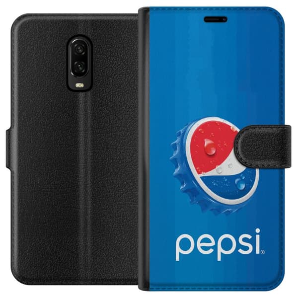 Kompatibel Tegnebogsetui til OnePlus 6T Moderne drikke-inspireret design