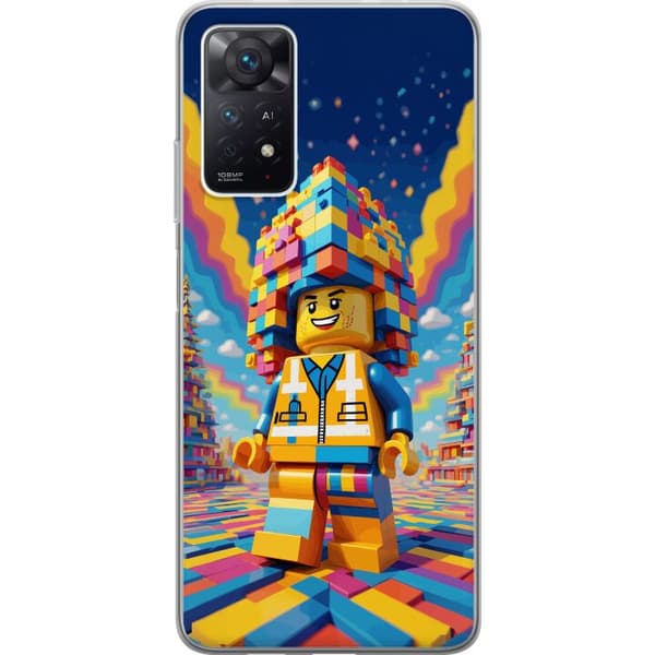 Kompatibelt Mobildeksel til Xiaomi Redmi Note 11 Pro 5G Byggklossfigur