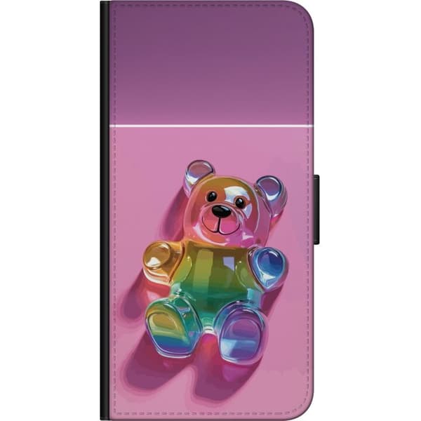 Kompatibelt Plånboksfodral till Xiaomi Redmi Note 9 Pro Gullig nalledesign med regnbågstema