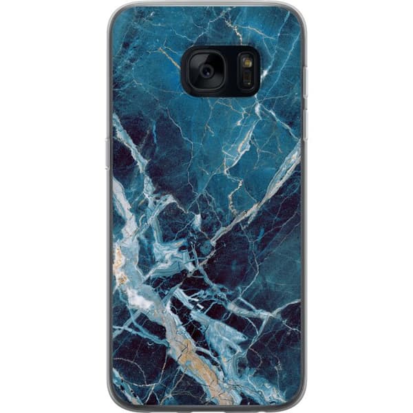 Kompatibelt Mobilskal till Samsung Galaxy S7 Marmor
