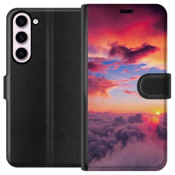 Kompatibel Tegnebogsetui til Samsung Galaxy S23+ Sky