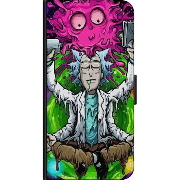 Kompatibel Tegnebogsetui til OnePlus 9 Pro Rick og Morty