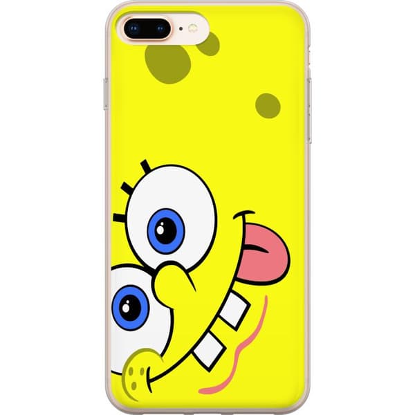 Kompatibelt Mobildeksel til Apple iPhone 8 Plus SpongeBob Fyrkant