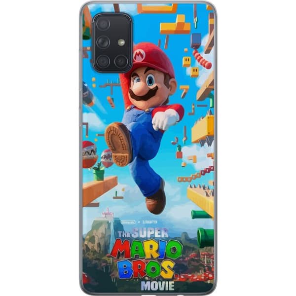 Kompatibelt Mobilskal till Samsung Galaxy A71 Super Mario Bros