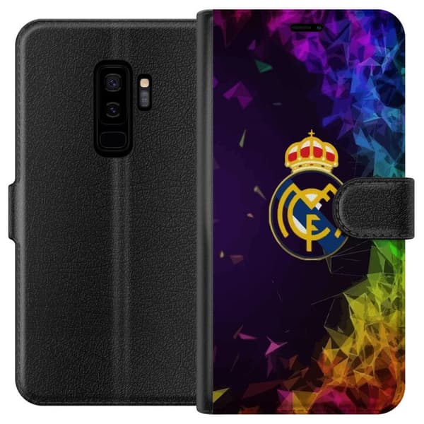 Kompatibel Tegnebogsetui til Samsung Galaxy S9+ Real Madrid