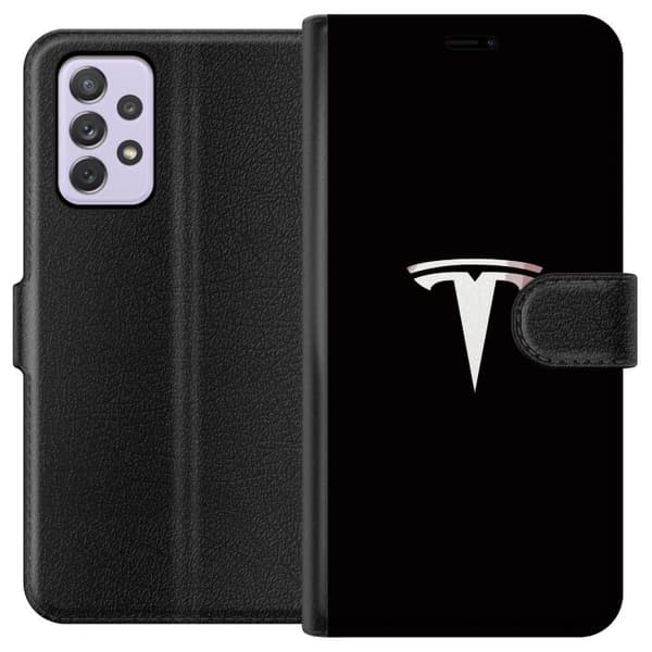 Kompatibelt Plånboksfodral till Samsung Galaxy A52s 5G Tesla