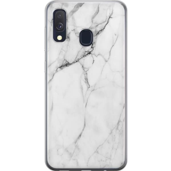 Kompatibelt Mobilskal till Samsung Galaxy A40 Marmor