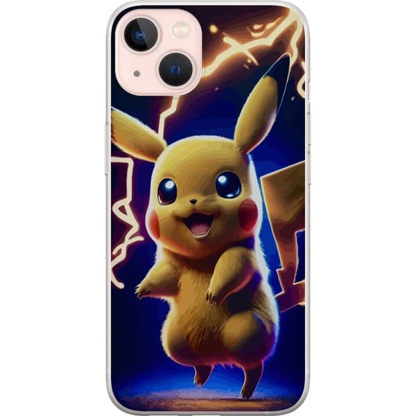 Kompatibelt Mobilskal till Apple iPhone 13 Pikachu