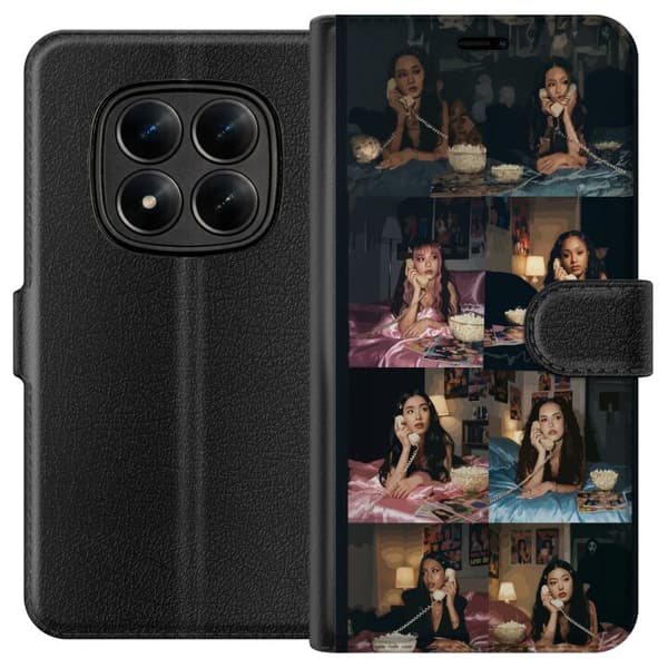 Kompatibel Tegnebogsetui til Xiaomi Redmi Note 15 Pro KATSEYE retro telefoncollage
