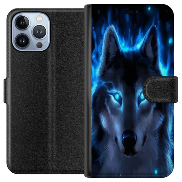 Kompatibelt Lommeboketui til Apple iPhone 13 Pro Max Varg