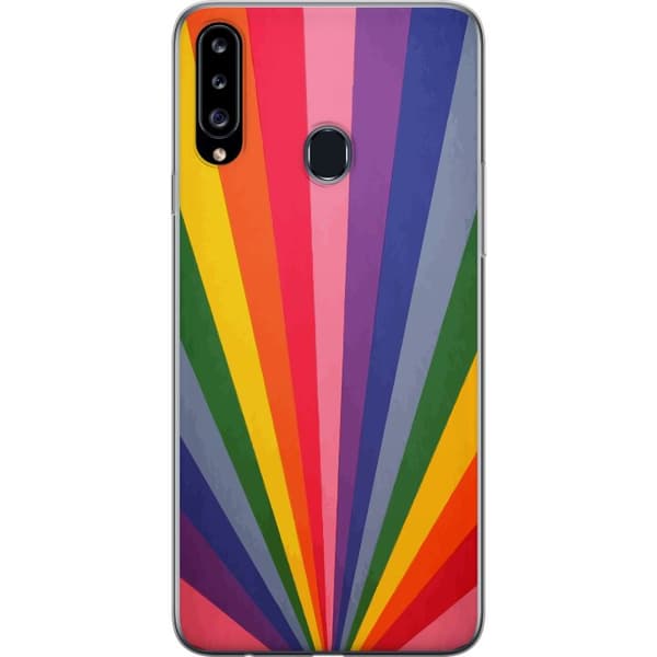 Kompatibelt Mobilskal till Samsung Galaxy A20s Color