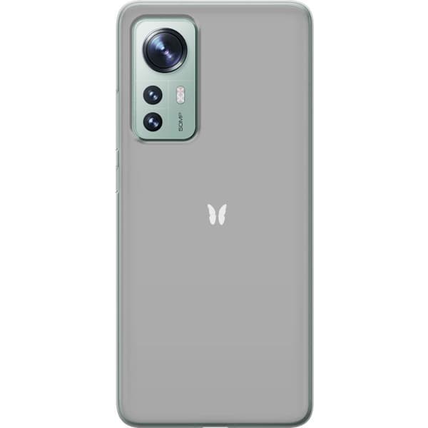 Kompatibel Mobilcover til Xiaomi 12 Grå Sommerfugl