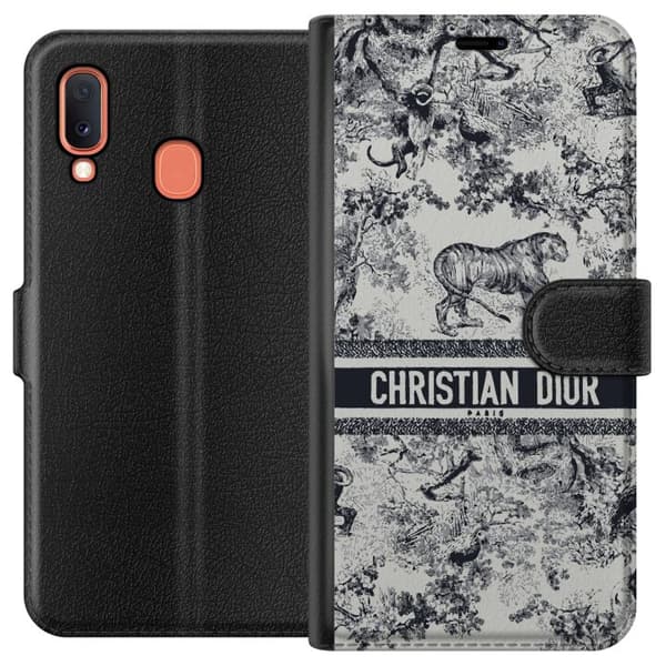 Kompatibelt Plånboksfodral till Samsung Galaxy A20e Christian