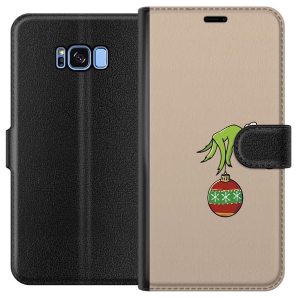 Kompatibelt Plånboksfodral till Samsung Galaxy S8 The Grinch