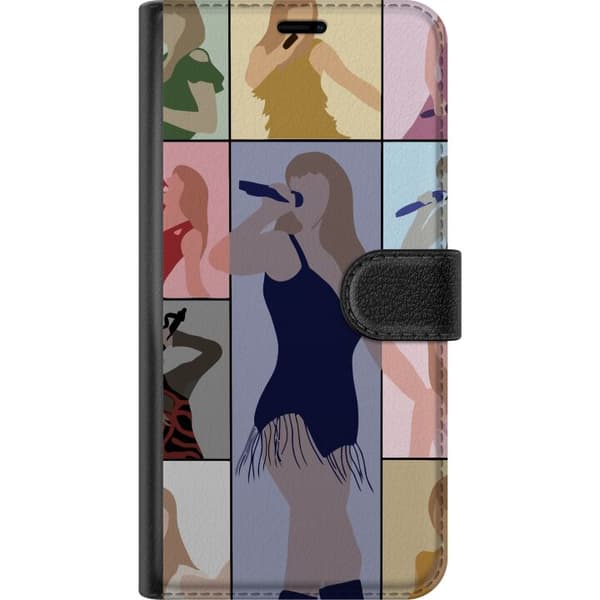 Kompatibel Tegnebogsetui til Apple iPhone 15 Taylor Swift