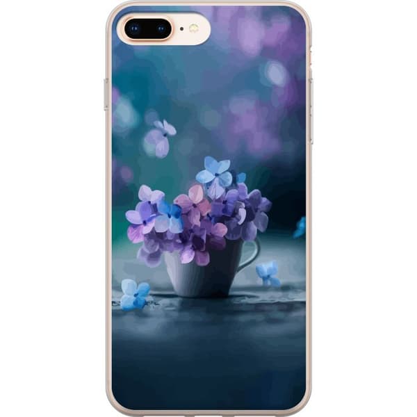 Kompatibelt Mobildeksel til Apple iPhone 8 Plus Blomster Søtt