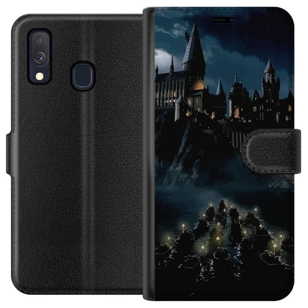 Kompatibel Tegnebogsetui til Samsung Galaxy A40 Harry Potter