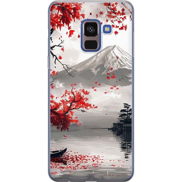 Kompatibelt Mobildeksel til Samsung Galaxy A8 (2018) Tokyo høst