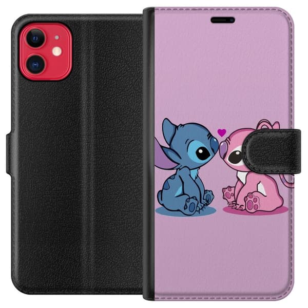 Kompatibel Tegnebogsetui til Apple iPhone 11 Stitch-Kærlighed