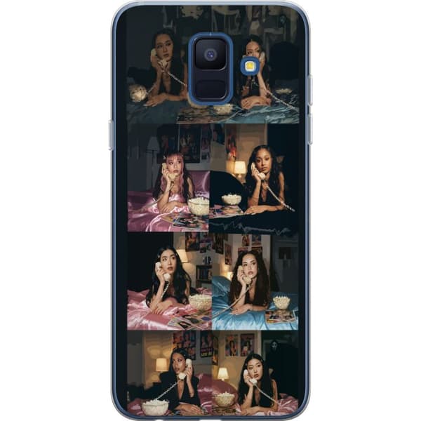 Kompatibelt Mobildeksel til Samsung Galaxy A6 (2018) KATSEYE retro telefoncollage