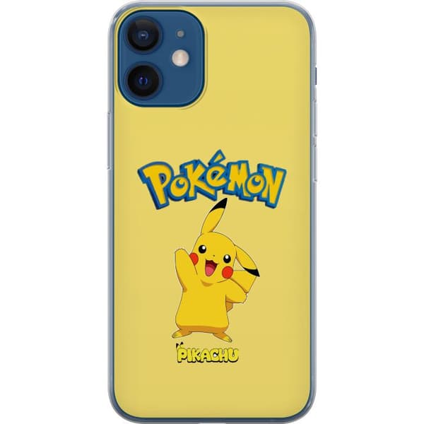 Kompatibelt Mobildeksel til Apple iPhone 12 mini Stilig Pokémonmotiv med Pikachu
