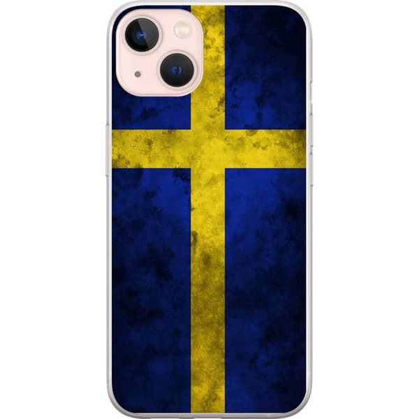 Kompatibelt Mobildeksel til Apple iPhone 13 Sverige Flag