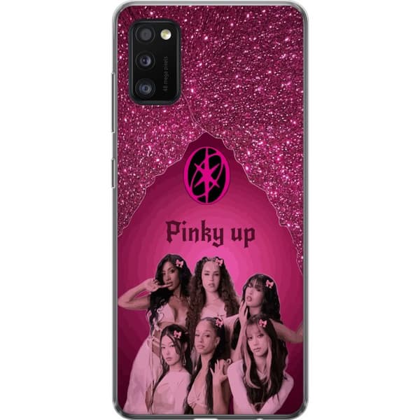 Kompatibelt Mobildeksel til Samsung Galaxy A41 KATSEYE Pinky Up