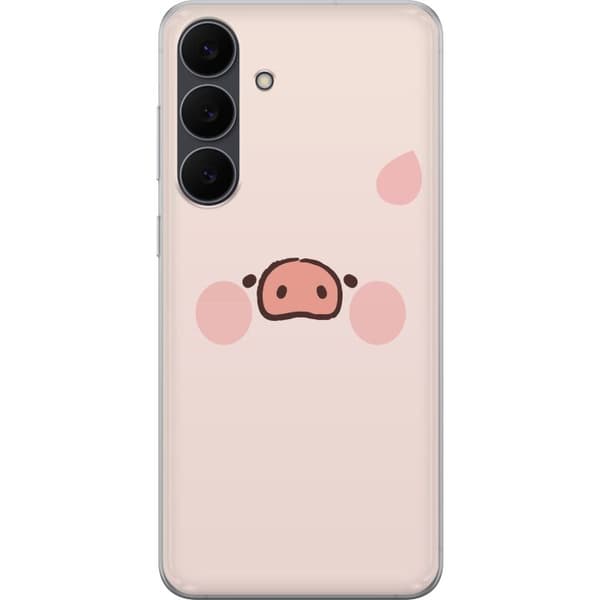 Kompatibelt Mobildeksel til Samsung Galaxy S25 FE Minimalistiskt grisansikte
