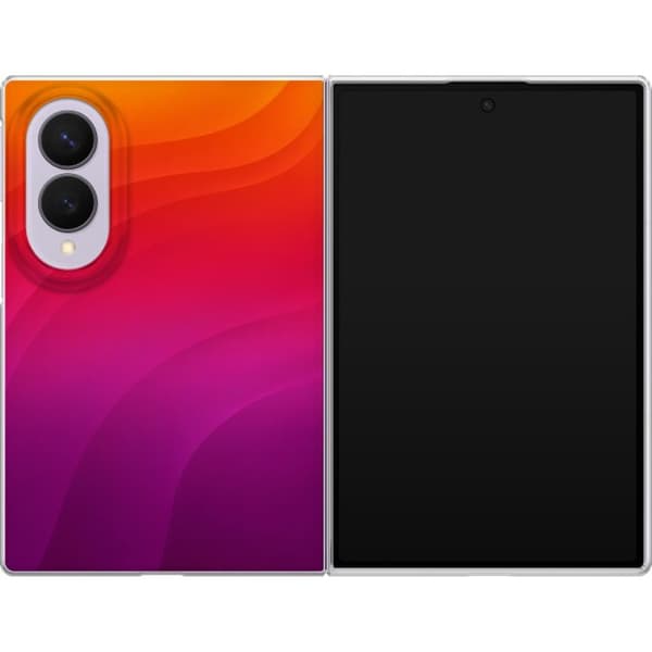 Kompatibelt Mobilskal till Samsung Galaxy Z Fold8 Sunset Waves