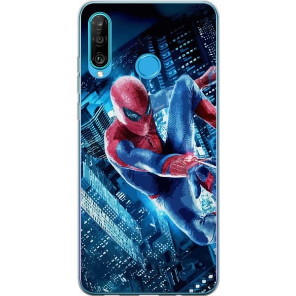 Kompatibelt Mobilskal till Huawei P30 lite Spiderman