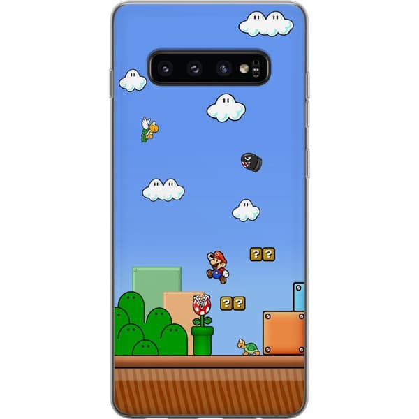 Kompatibelt Mobildeksel til Samsung Galaxy S10 Mario