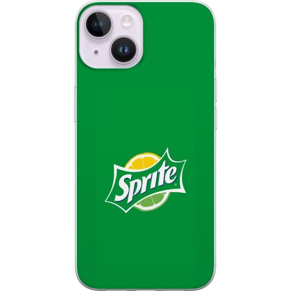 Kompatibelt Mobildeksel til Apple iPhone 15 Plus Grønn drikke-inspirert sitrusdesign