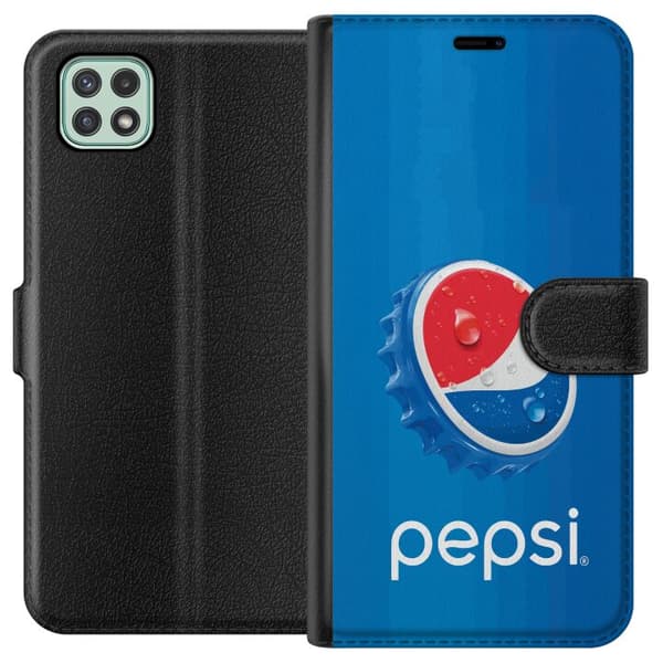 Kompatibel Tegnebogsetui til Samsung Galaxy A22 5G Moderne drikke-inspireret design