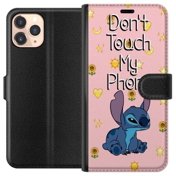 Kompatibelt Lommeboketui til Apple iPhone 11 Pro Stitch fungerer ikke