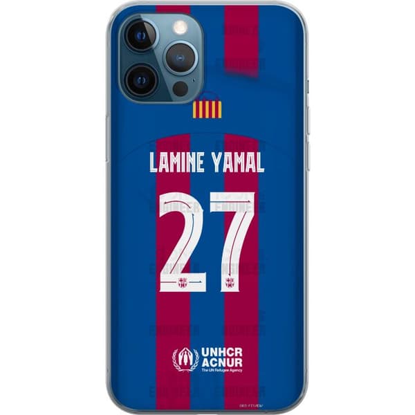 Kompatibelt Mobildeksel til Apple iPhone 12 Pro Fotballinspirert trøyedesign