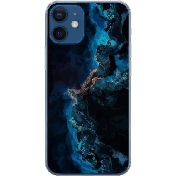 Kompatibelt Mobildeksel til Apple iPhone 12 mini Galakse Marmor