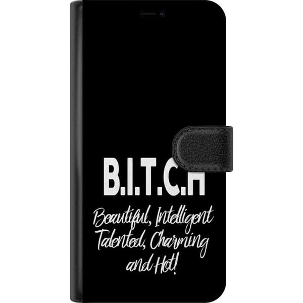 Kompatibel Tegnebogsetui til Samsung Galaxy A42 5G Tekst