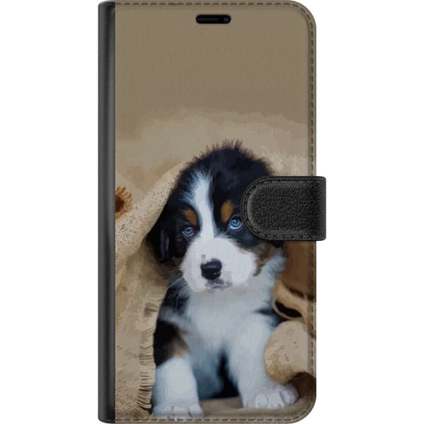 Kompatibel Tegnebogsetui til Apple iPhone SE (2020) Hundebarn