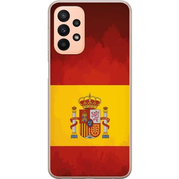 Kompatibelt Mobildeksel til Samsung Galaxy A23 5G Flaggdesign med Spanias nasjonale symboler