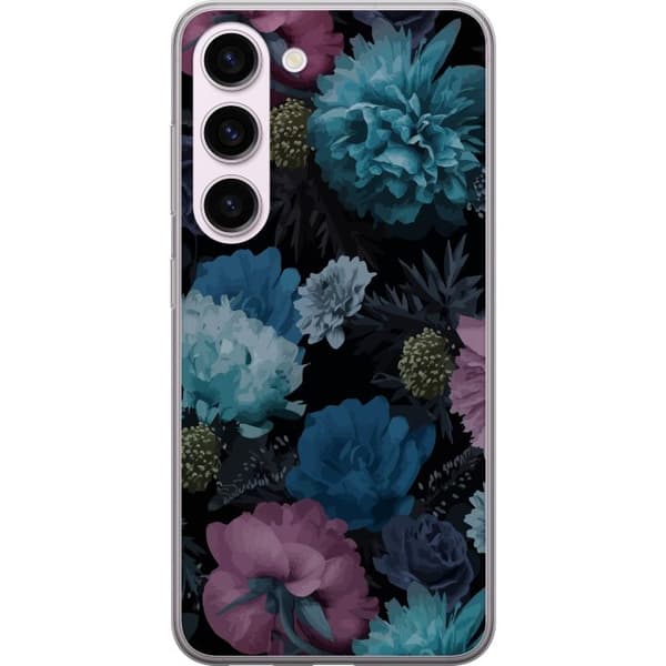 Kompatibelt Mobildeksel til Samsung Galaxy S23 Blomster