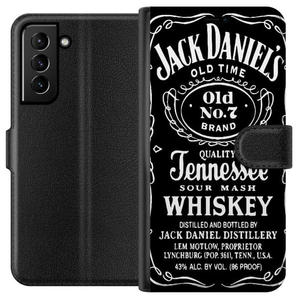 Kompatibel Tegnebogsetui til Samsung Galaxy S21+ 5G Jack Daniels