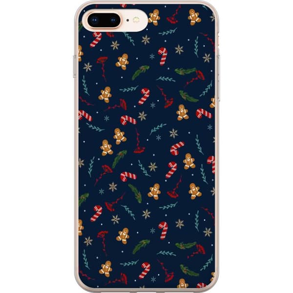 Yhteensopiva Puhelinkuori Apple iPhone 8 Plus Hyvää joulua