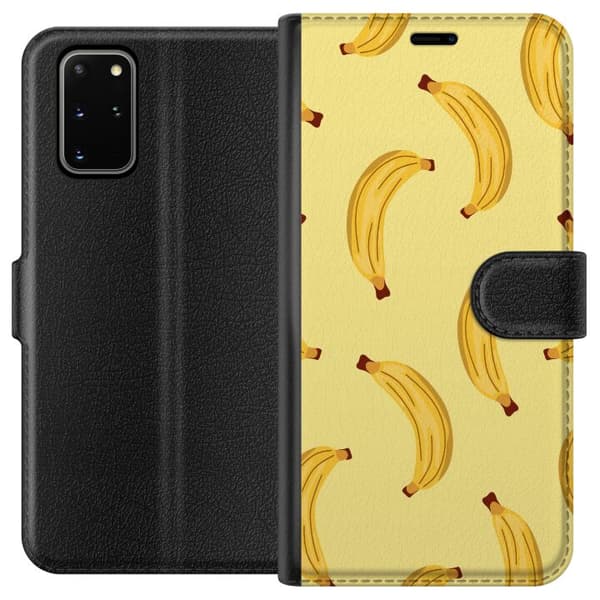 Kompatibelt Plånboksfodral till Samsung Galaxy S20+ Banan