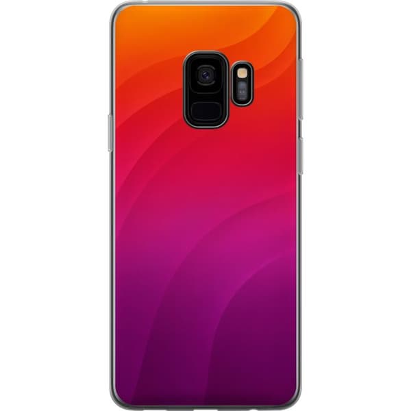 Kompatibelt Mobilskal till Samsung Galaxy S9 Sunset Waves