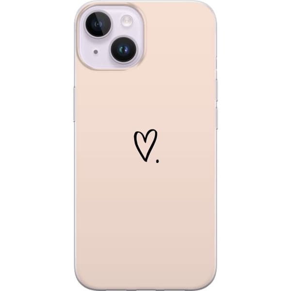 Kompatibel Mobilcover til Apple iPhone 14 Hjerte