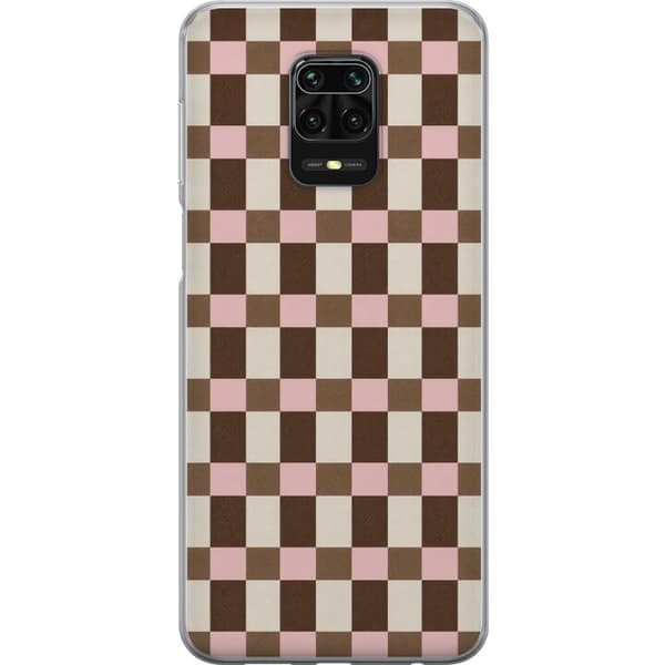 Kompatibelt Mobilskal till Xiaomi Redmi Note 9S Strawberry Mocha