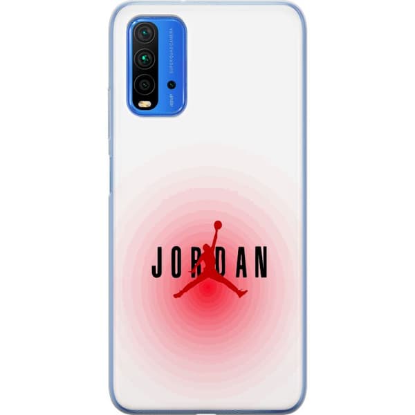 Kompatibelt Mobildeksel til Xiaomi Redmi Note 9 4G Basketspelare och silhuett
