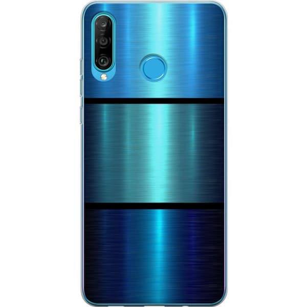 Kompatibelt Mobilskal till Huawei P30 lite Blå