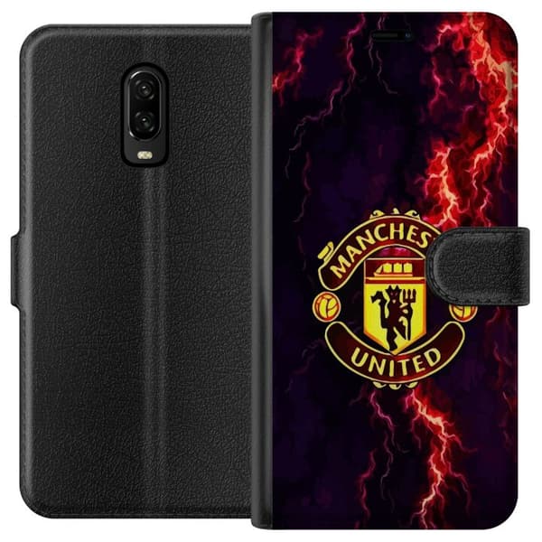 Kompatibel Tegnebogsetui til OnePlus 6T Manchester United